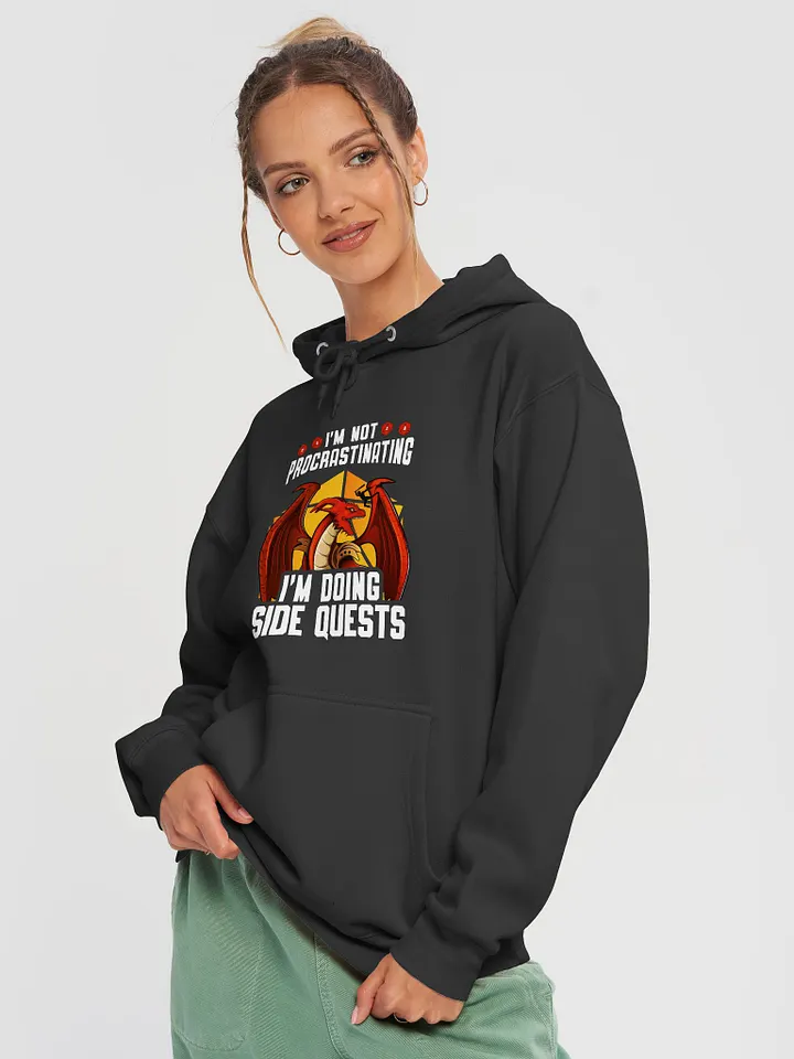 I’m Not Procrastinating, I’m Doing Side Quests Hoodie - RPG Lifestyle product image (2)