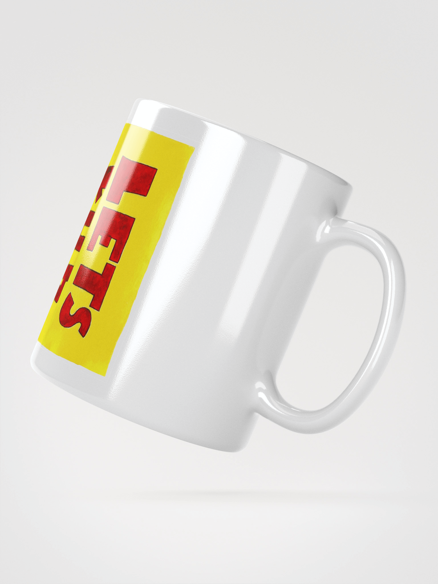 Lets Run Away White Glossy Mug product image (3)