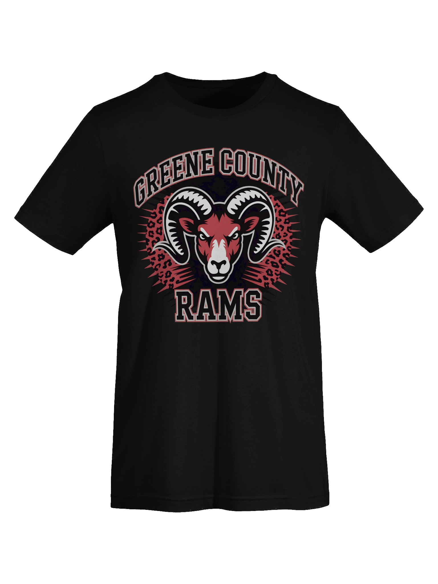 Greene County Rams Stylized T-Shirt product image (19)
