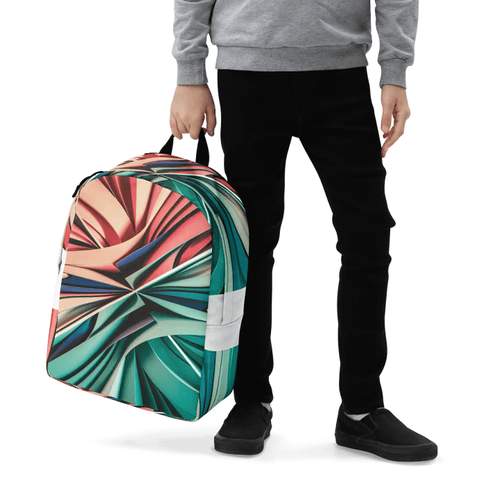 Vibrant Flow All-Over Backpack product image (2)