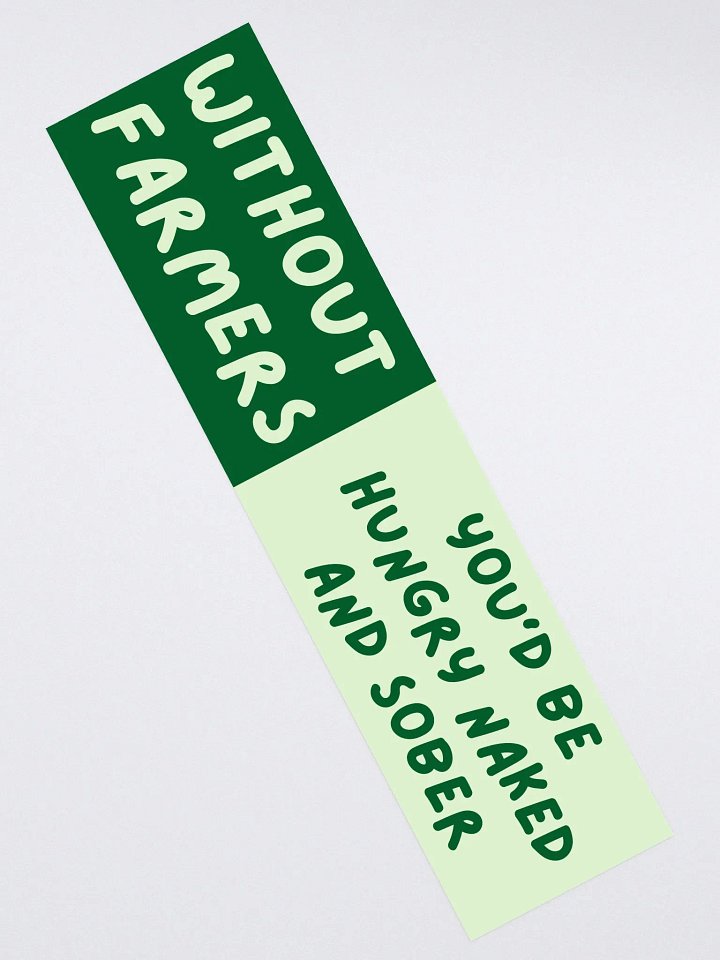 Without Farmers Sticker product image (1)