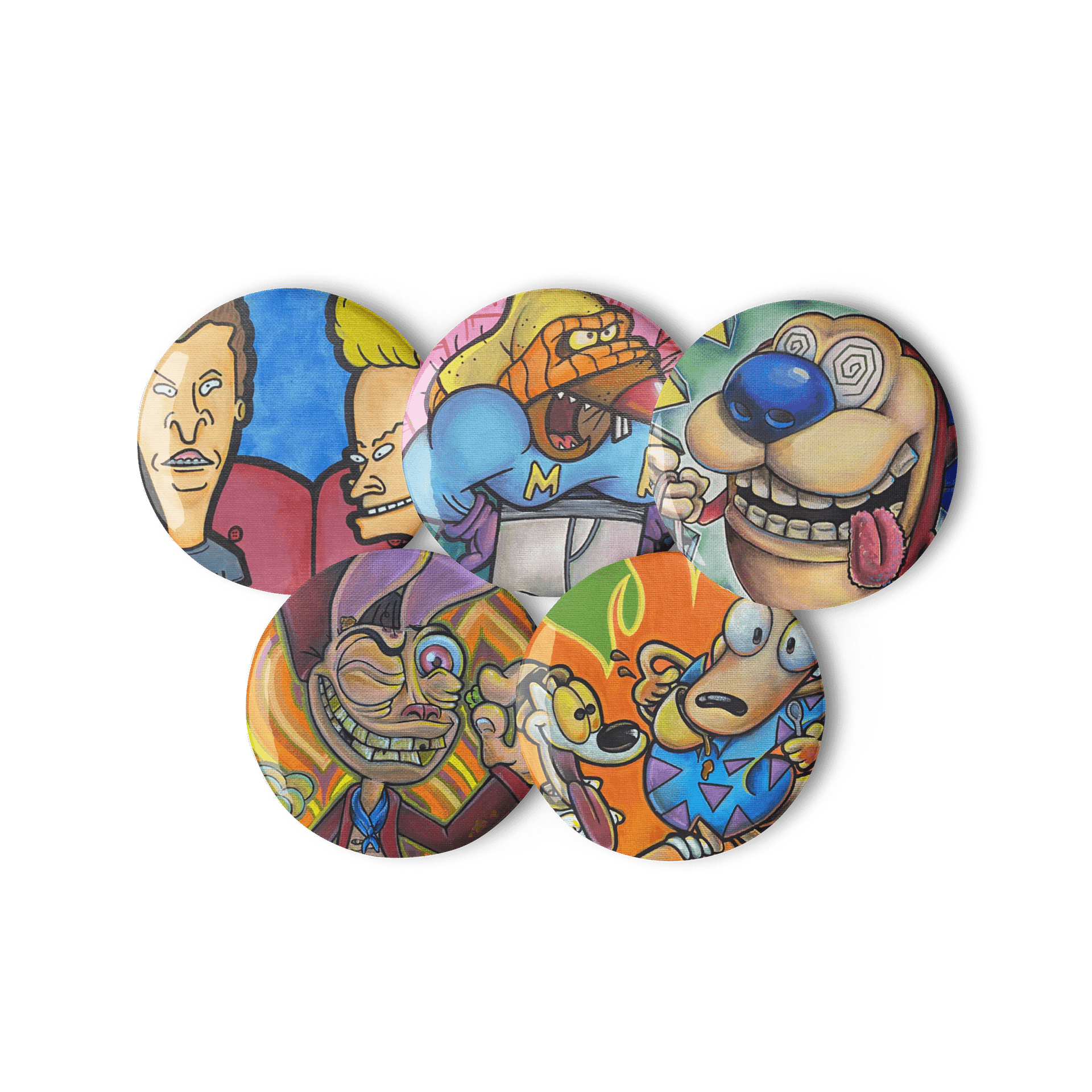 5 Button Pack (90s) product image (2)