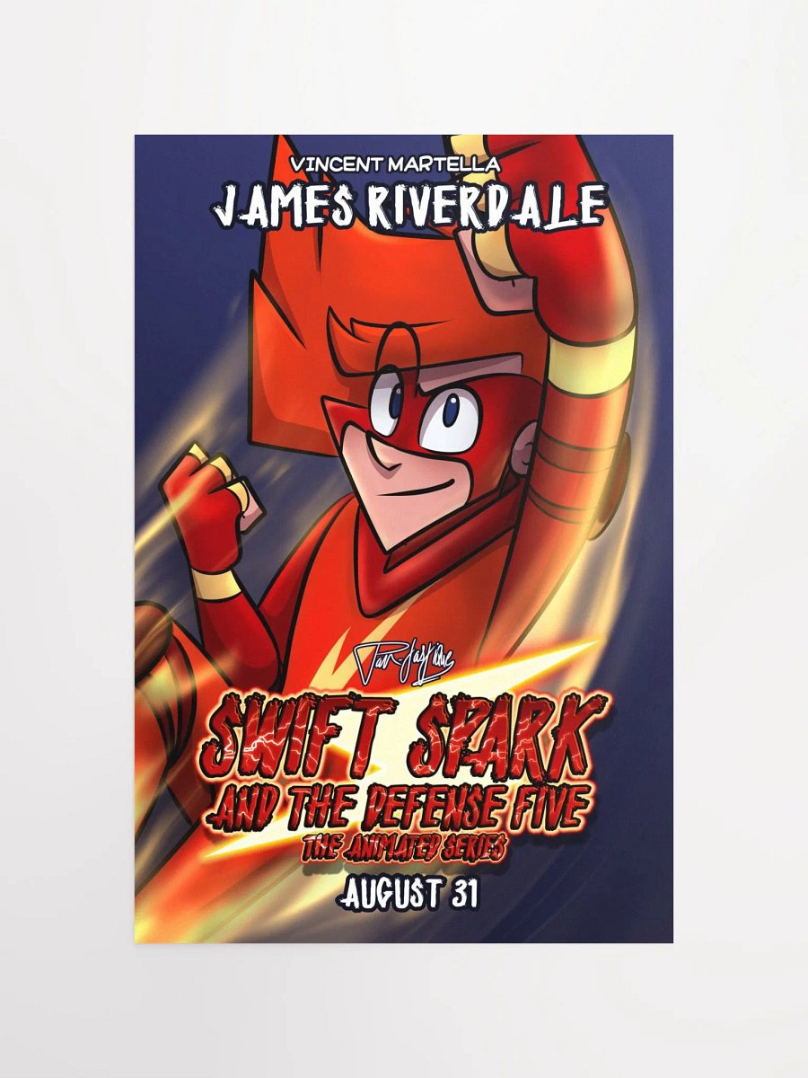 Swift Spark and the Defense Five: Swift Spark Character Poster product image (4)