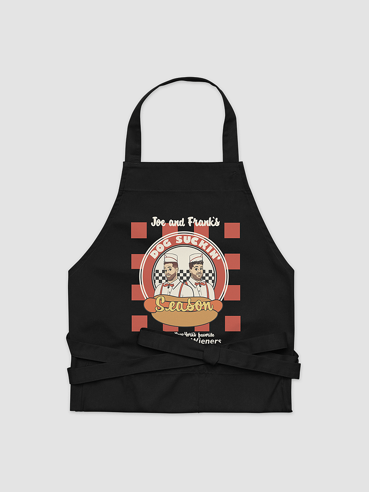 Dog Suckin' Apron (Black) product image (1)
