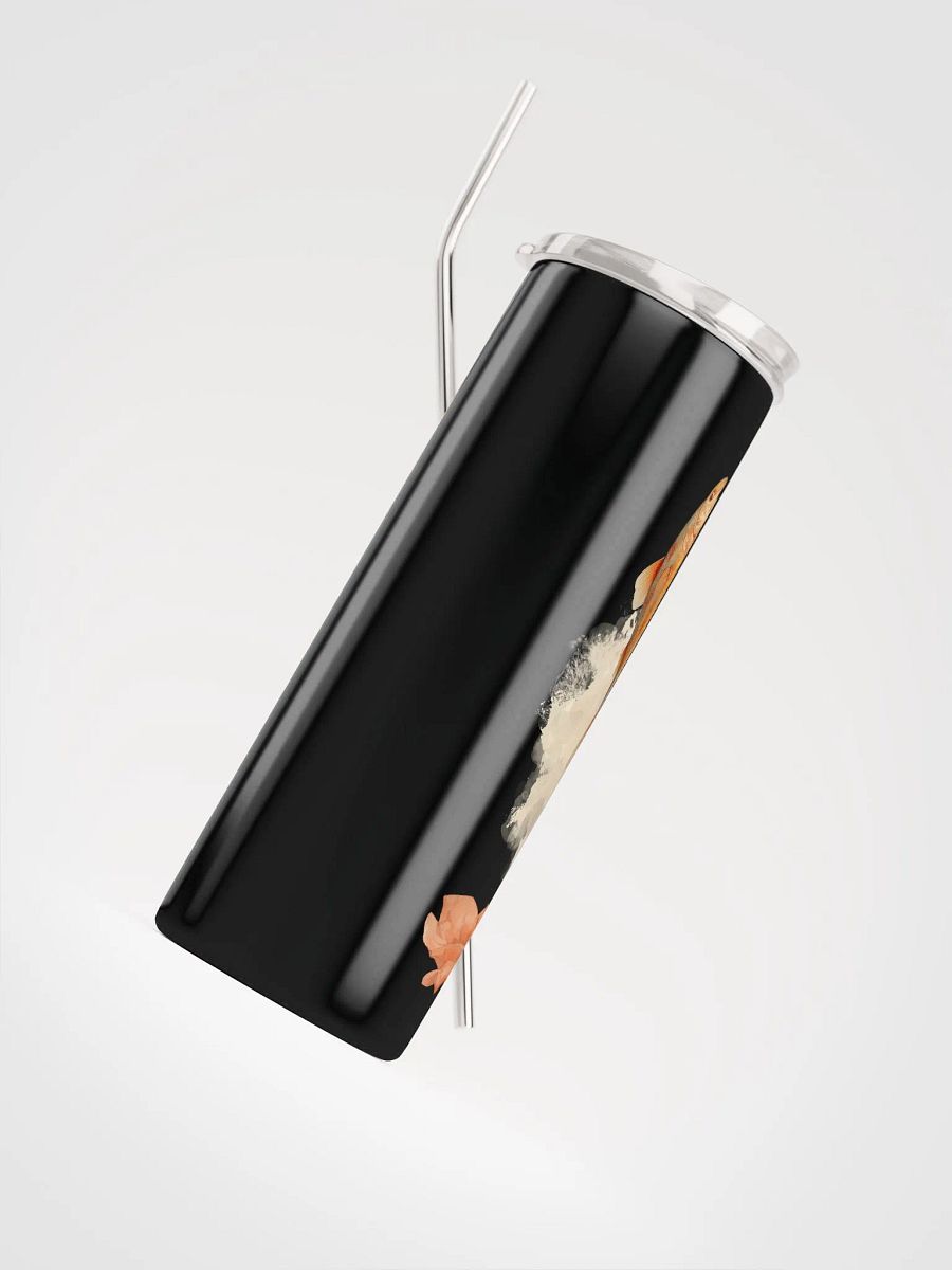 Pisces Zodiac Stainless Steel Tumbler: Embrace Celestial Vibes in Earthy Hues product image (4)