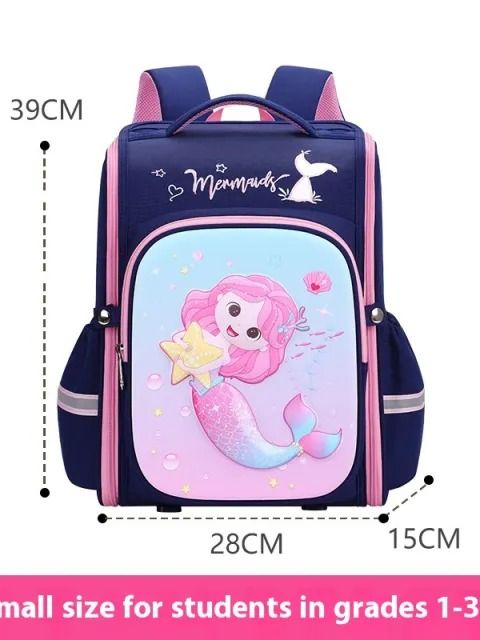 Large Capacity Schoolbag To Reduce Study Load Spine Protection product image (6)
