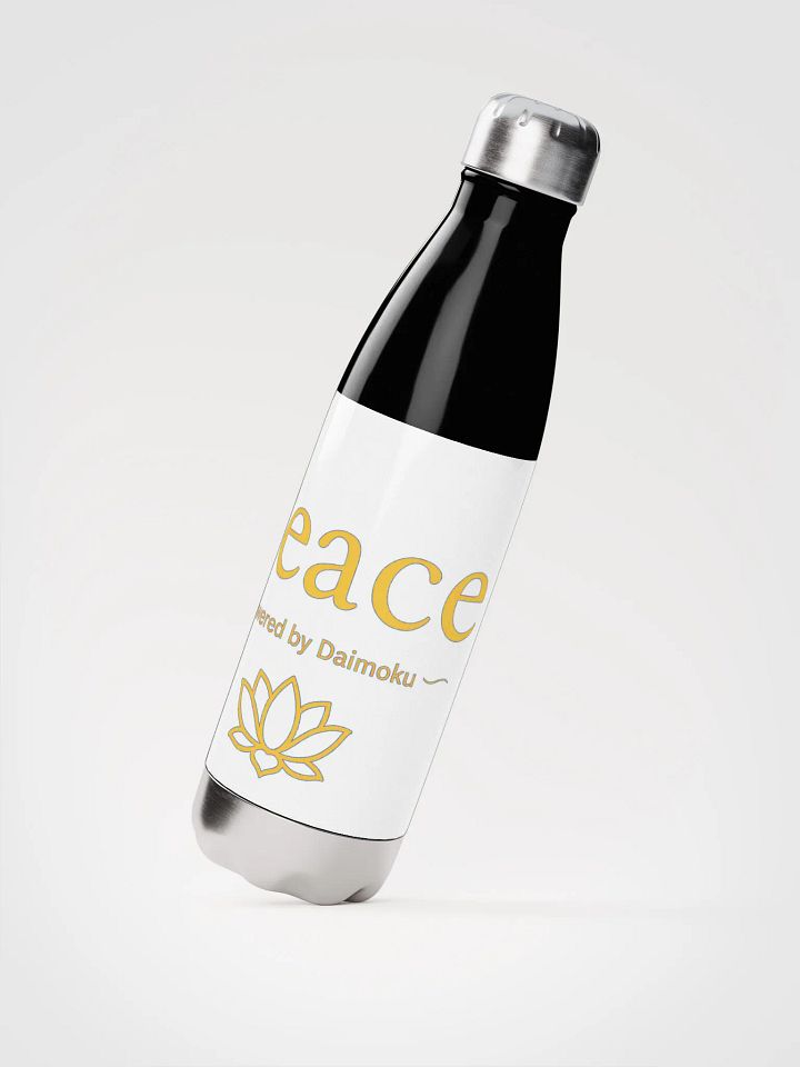 Peace Lotus Stainless Steel Water Bottle product image (2)