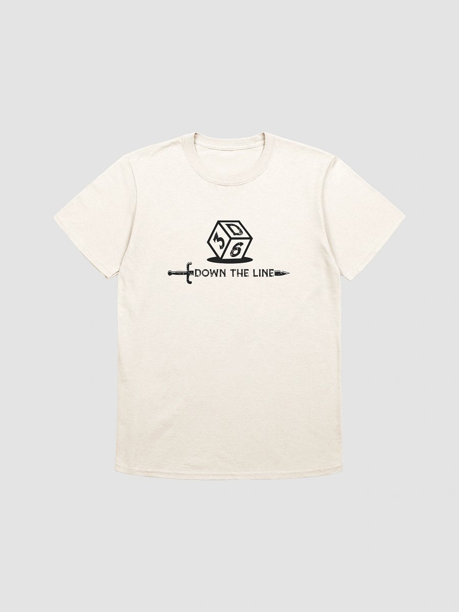 3d6DTL Horizontal Logo on Light Unisex Softstyle T-Shirt product image (2)
