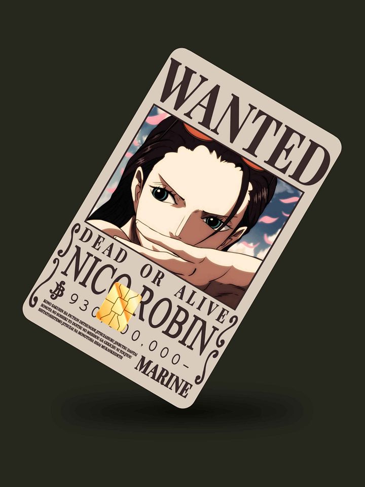 Nico Robin Wanted Poster (Holographic) product image (1)