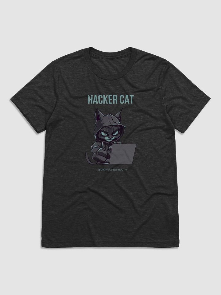 Hacker Cat Cyber Tee product image (3)