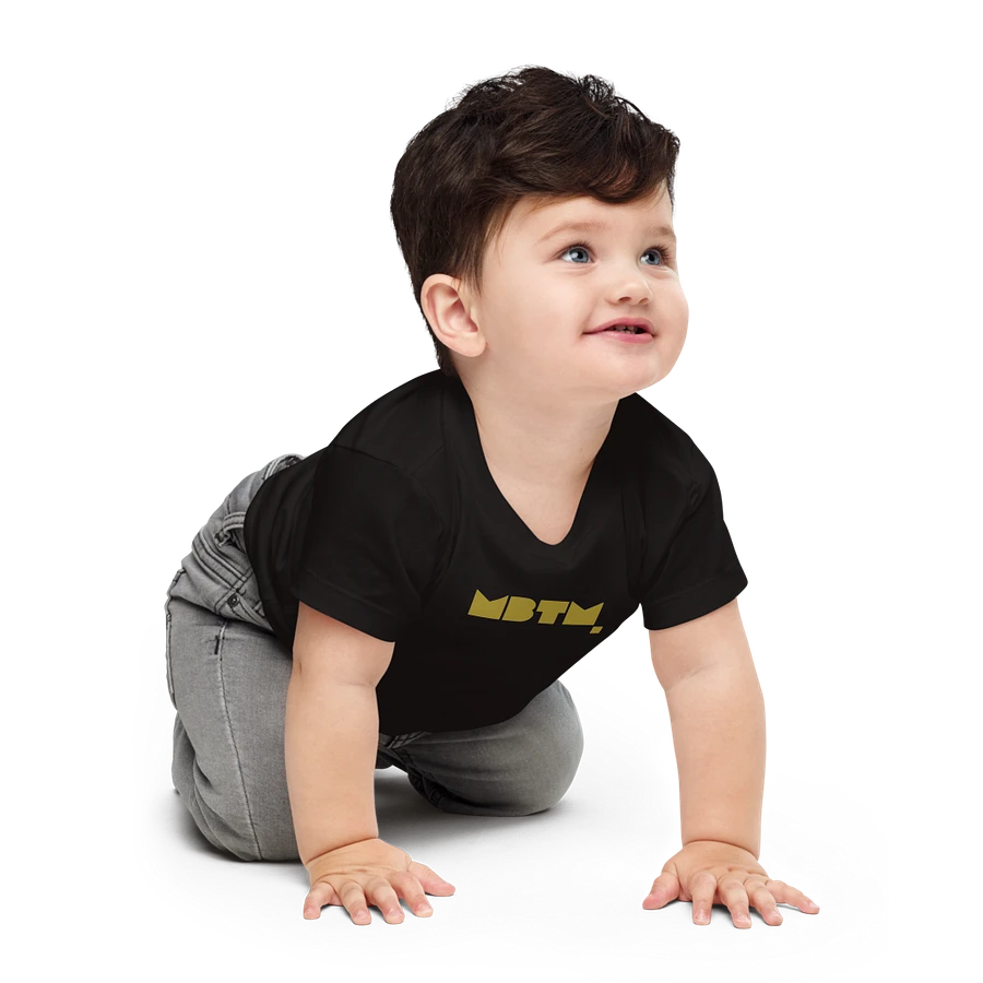 👶 Baby T-shirt with gold logo product image (7)