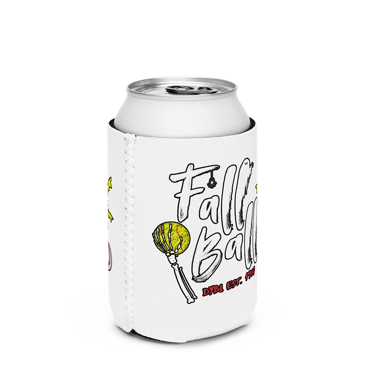 Spooky Fall Ball Can Cooler product image (2)