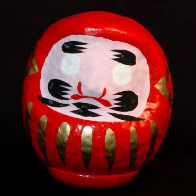 4.3 Inch Daruma Tumbler - Japan Zen Buddhist Bodhidarma product image (1)