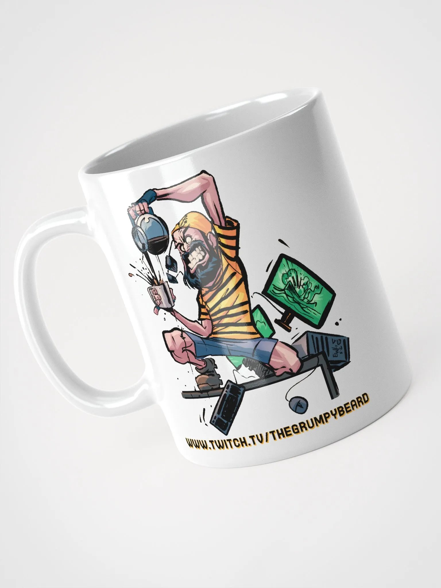 TGB = Need Coffee NOW! White Glossy Mug product image (4)