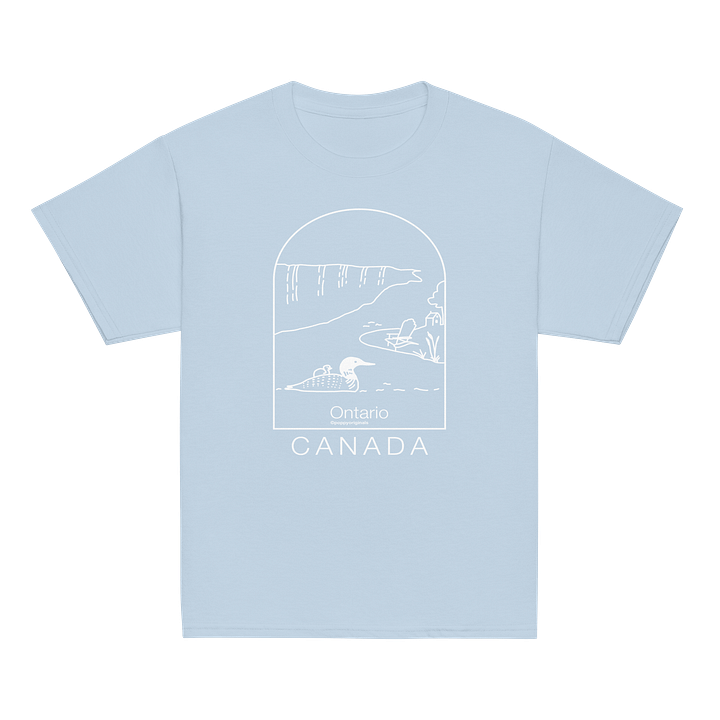 POPPY ORIGINALS Cottage Country ONTARIO soft blue product image (2)