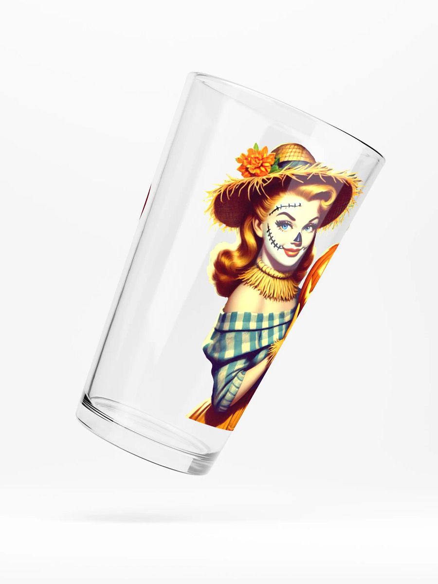 Harvest Scarecrow Halloween Shaker Pint Glass product image (5)