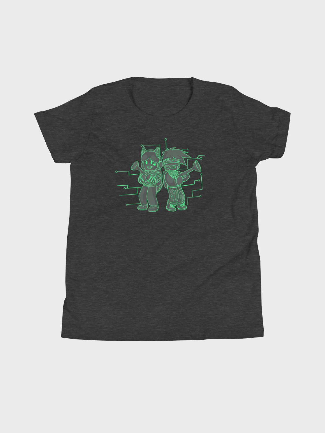 Jax & Ace T-Shirt (Youth) - Ghost Simulator product image (1)