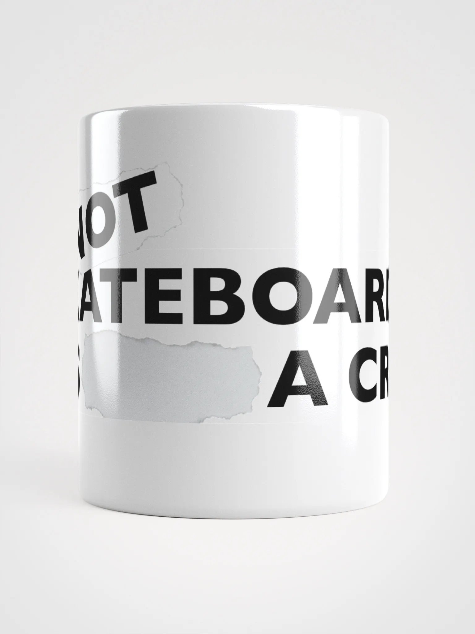 NOT SKATEBOARDING IS A CRIME - Mug product image (3)