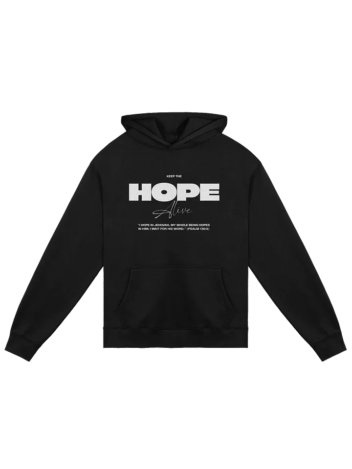 "Hope in Jehovah" Psalm 130:5 Unisex Premium Oversized Hoodie product image (1)