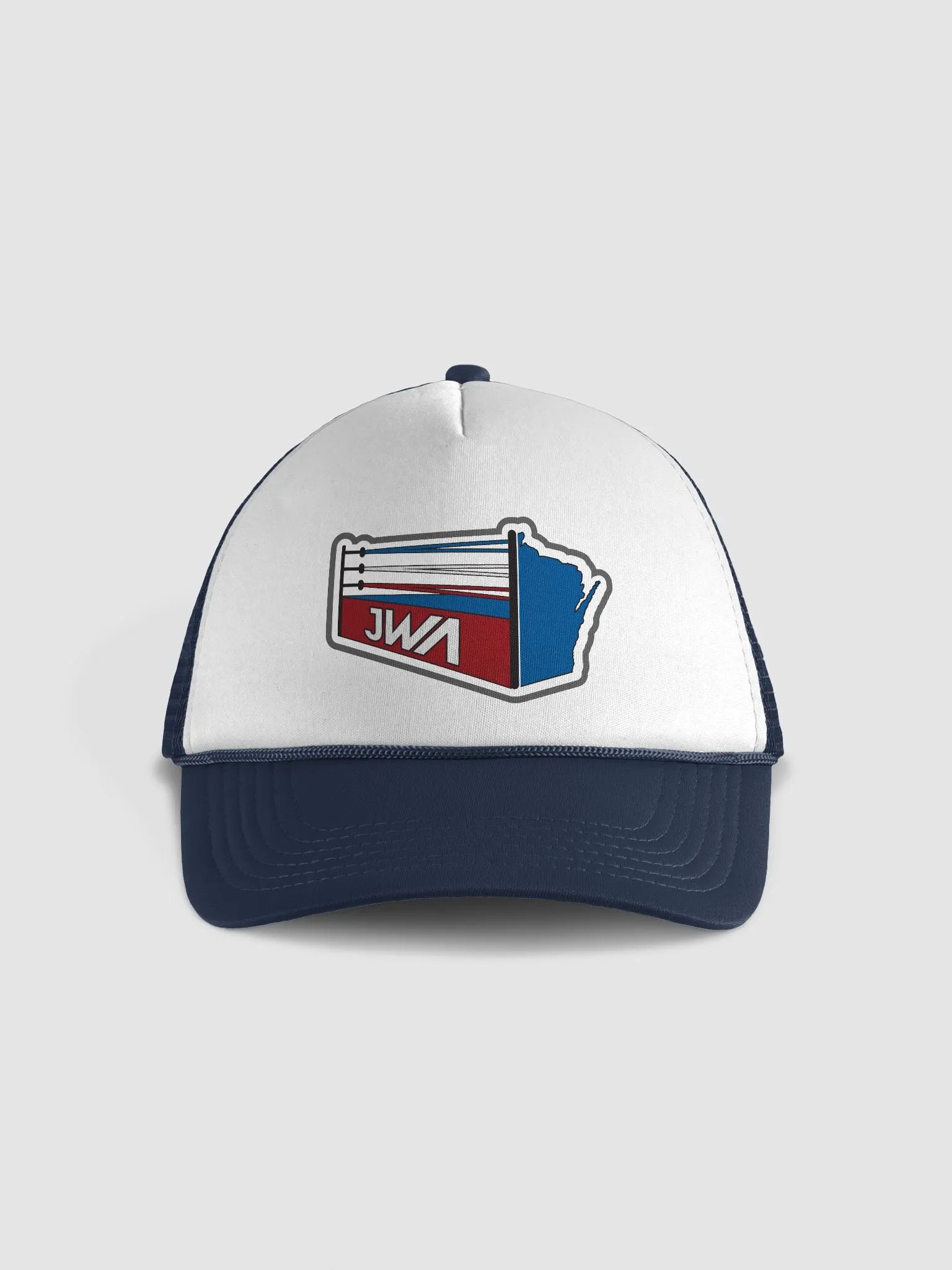 JWA Valucap Foam Trucker Hat product image (17)