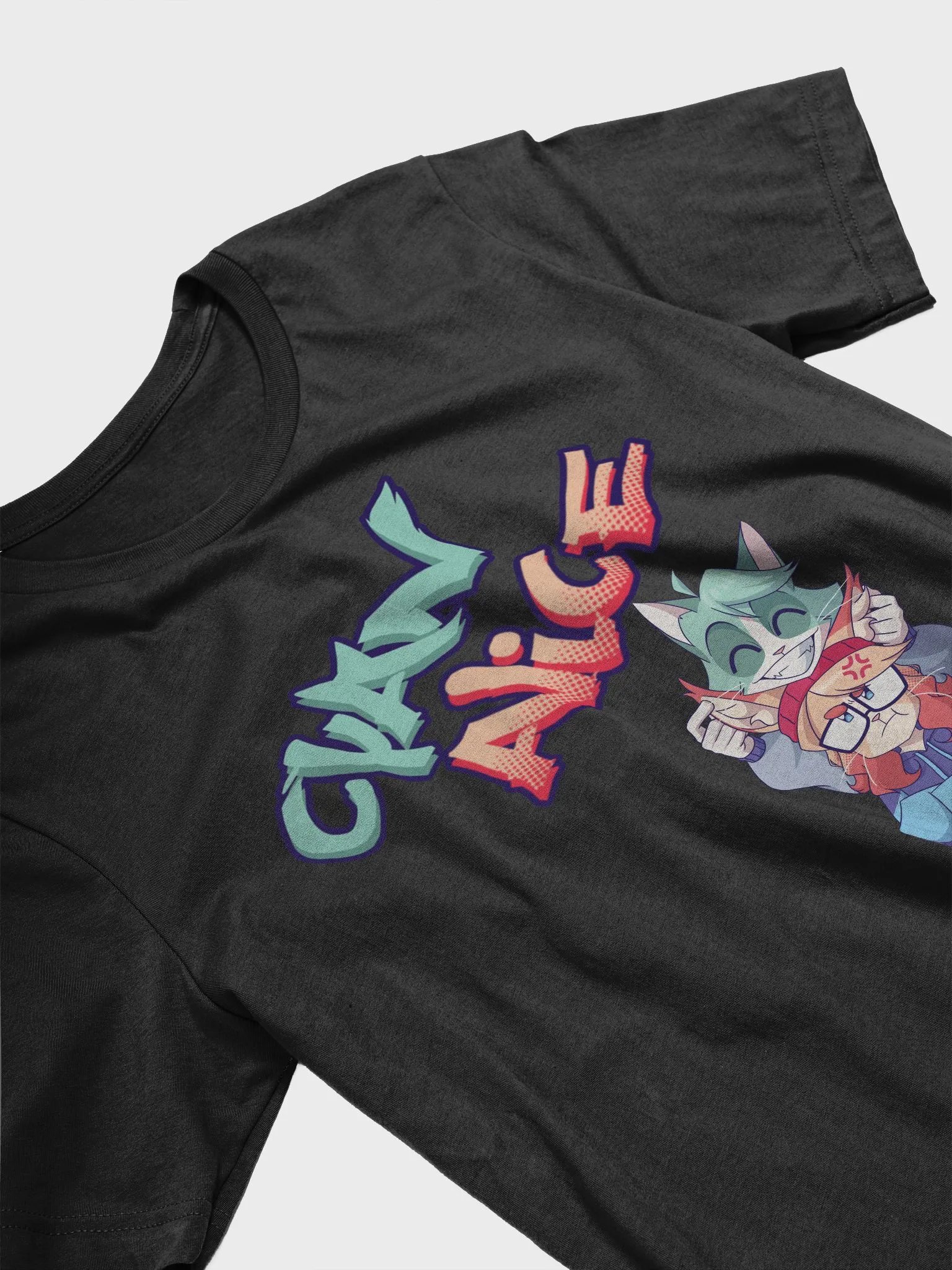 Cyan Teasing Alice's Ears Supersoft T-Shirt product image (3)