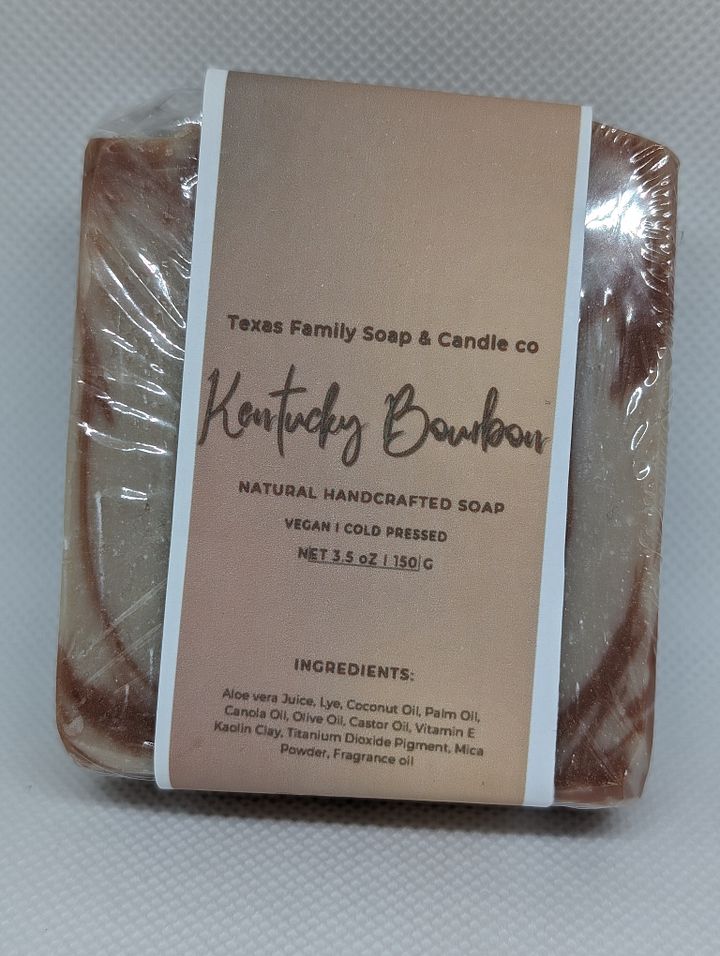 Kentucky Bourdon Handcrafted soap product image (1)