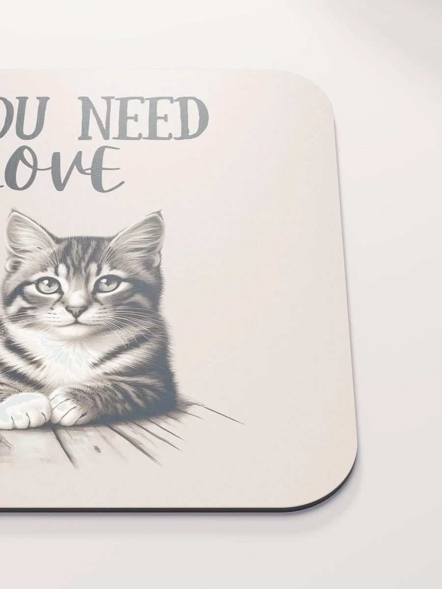Love & Cat Mouse Pad product image (6)