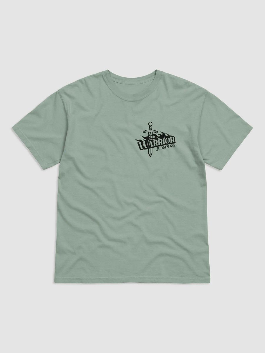 The Lord is With You Mighty Warrior Garment-Dyed T-Shirt product image (2)