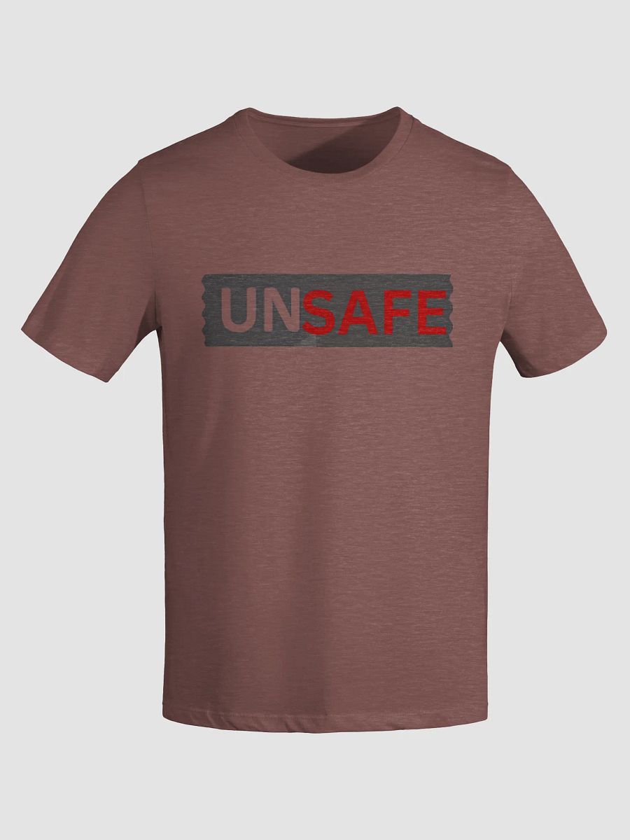Women's Supersoft Relaxed-fit T-Shirt Un Safe Lettering product image (1)