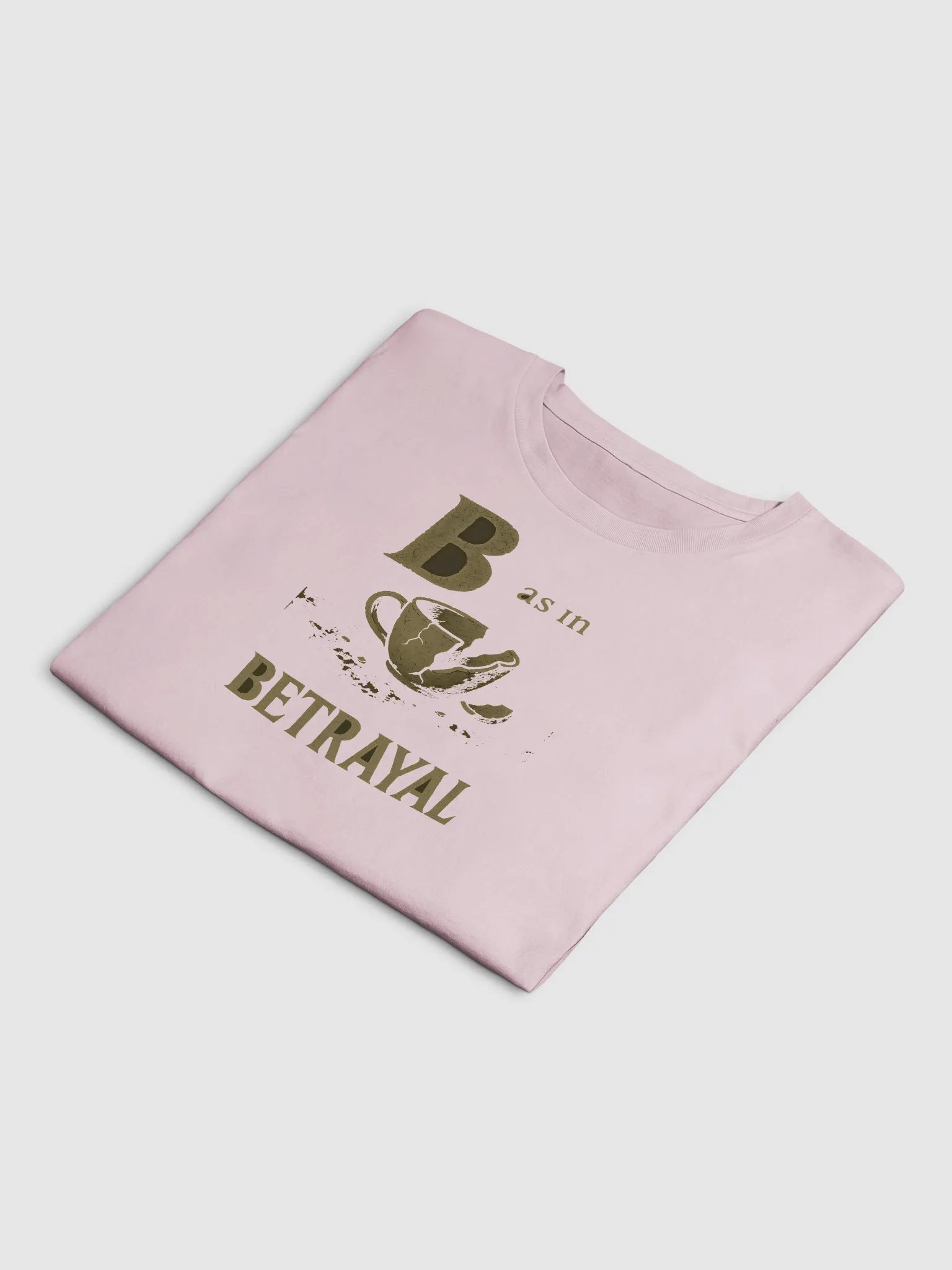 B as in betrayal color women's premium crop top by dark alphabet product image (4)