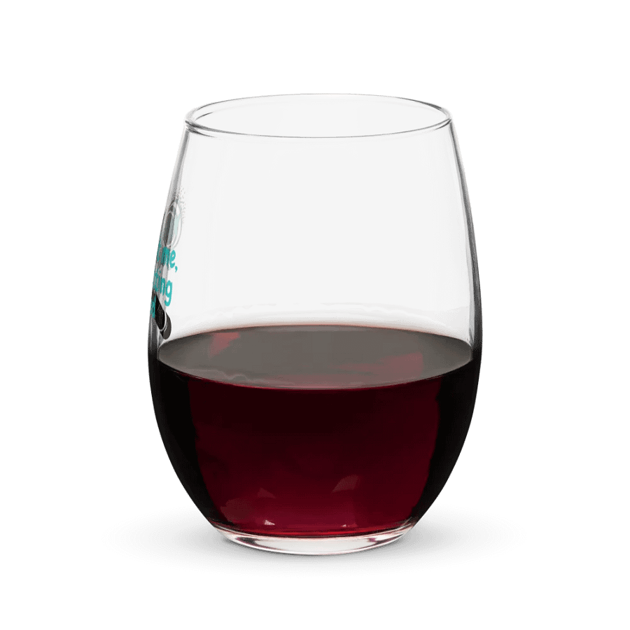 Click at me, I dare you Wine Glass product image (7)