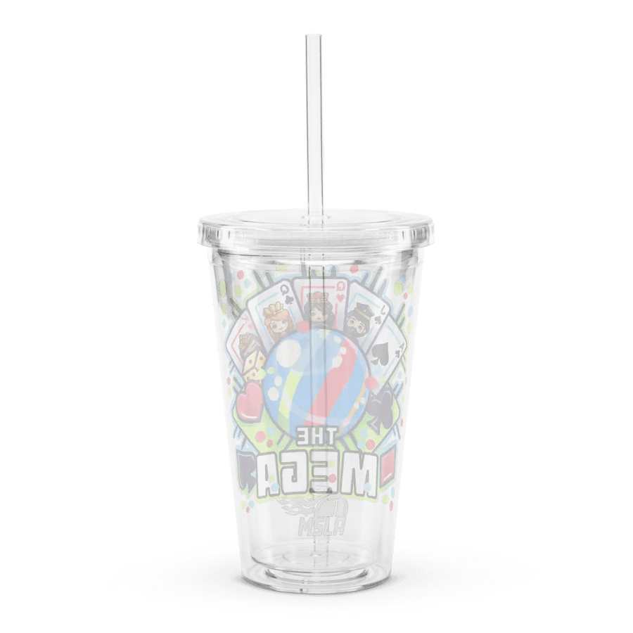 The Mega - Double Wall Clear Plastic Tumbler product image (4)