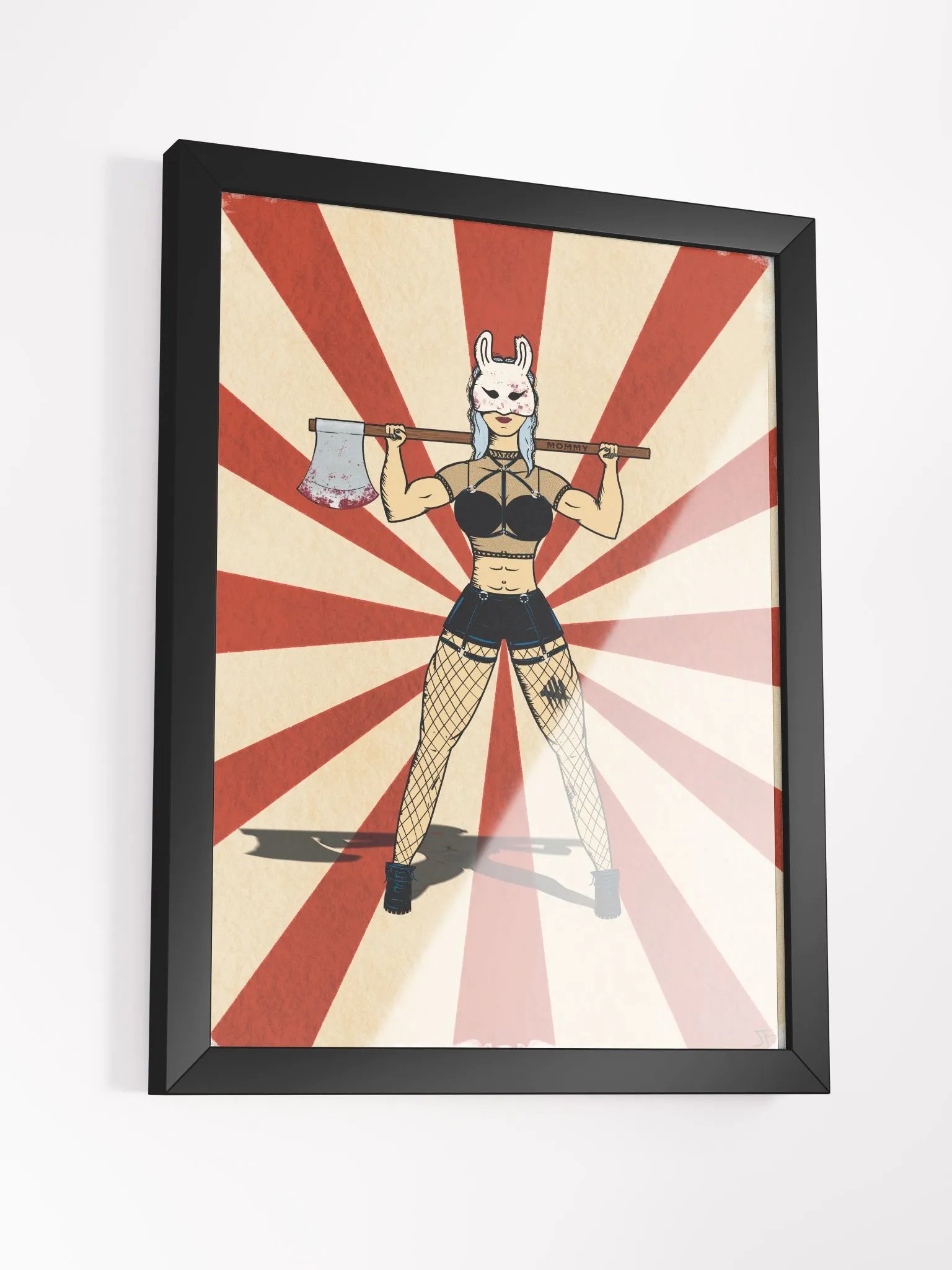 Mommy Huntress Framed Print product image (3)