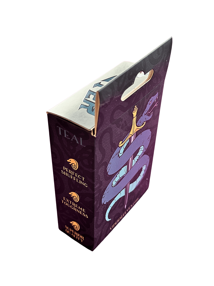 Viper Snakeskins Card Sleeves - Teal product image (3)