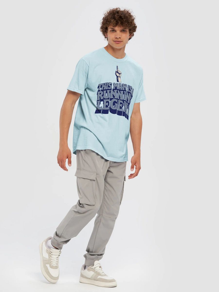 Legendary Runner Pointing Up T-Shirt product image (25)
