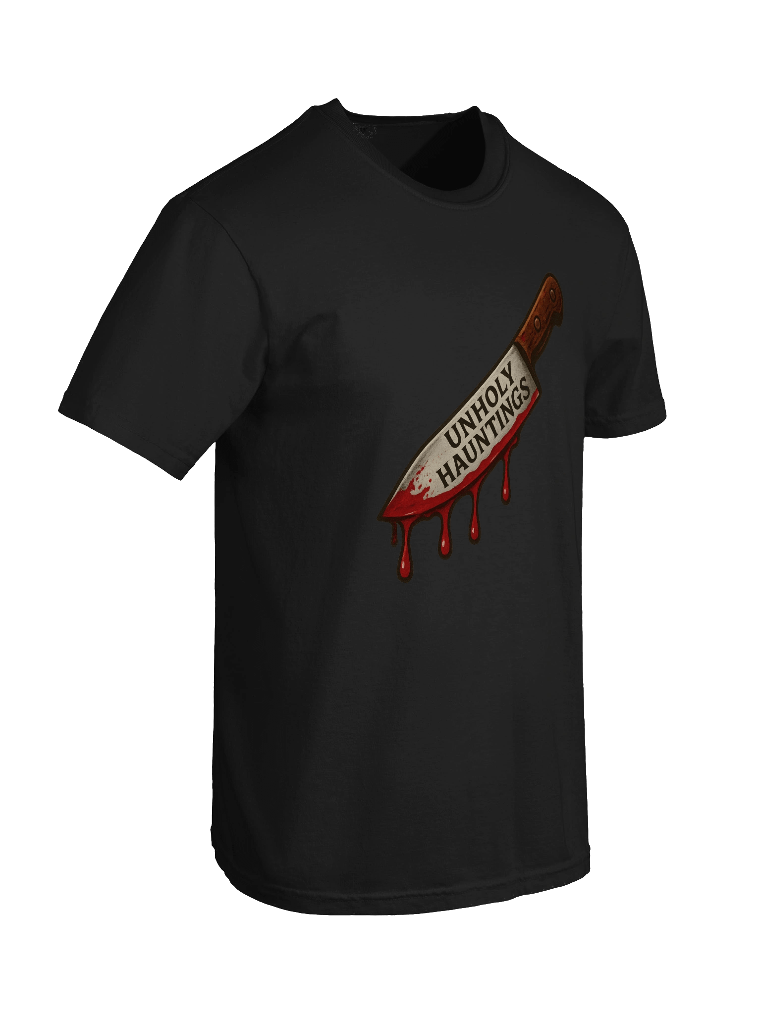 Unholy Hauntings HC Black Tee product image (8)
