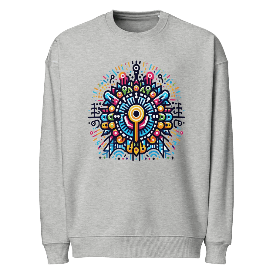 Symmetric Splendor Organic Sweatshirt product image (1)