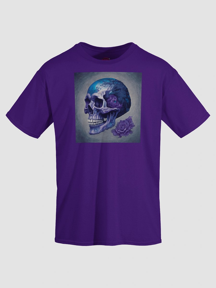 Surreal Skull and Raven T-Shirt product image (3)