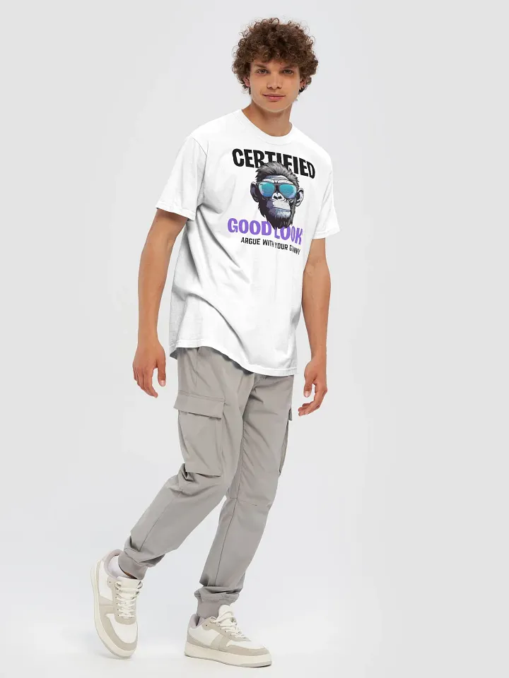 Certified Good Looks Heavyweight T-shirt 2 product image (2)