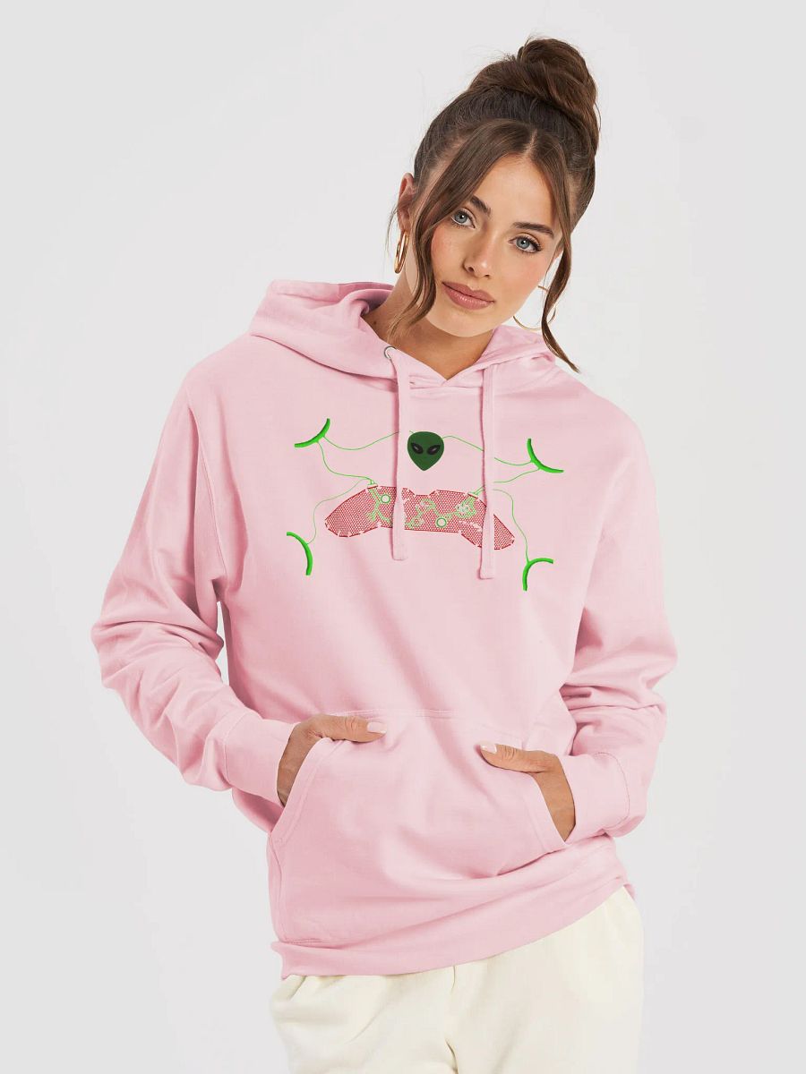 Cybernetic Alien Gaming Hoodie product image (5)