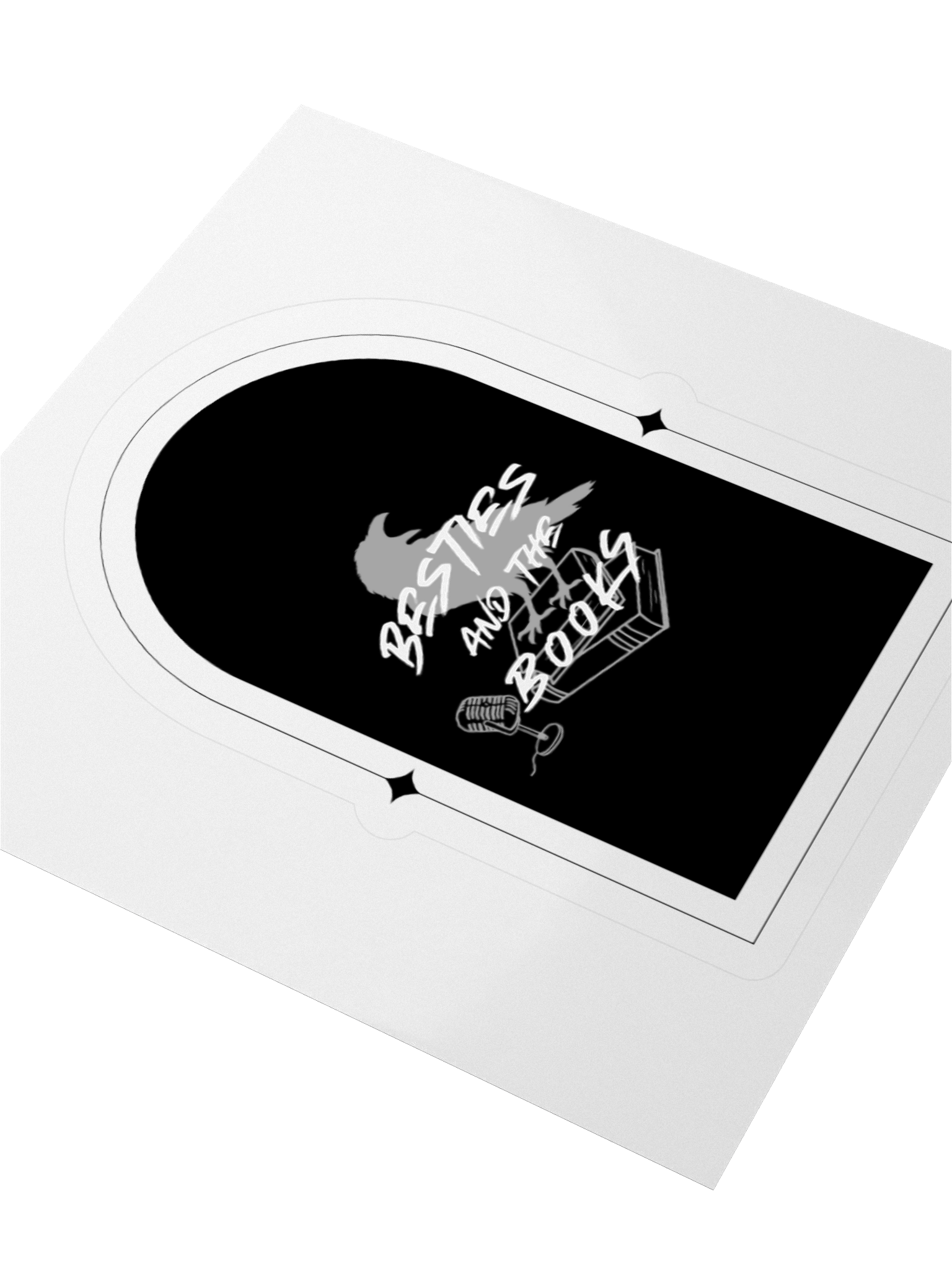 CLASSIC Sticker Grey Besties and the Books product image (3)