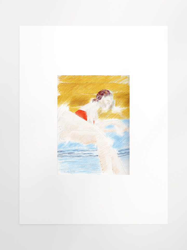 San on Blue Blanket 1984 print product image (2)