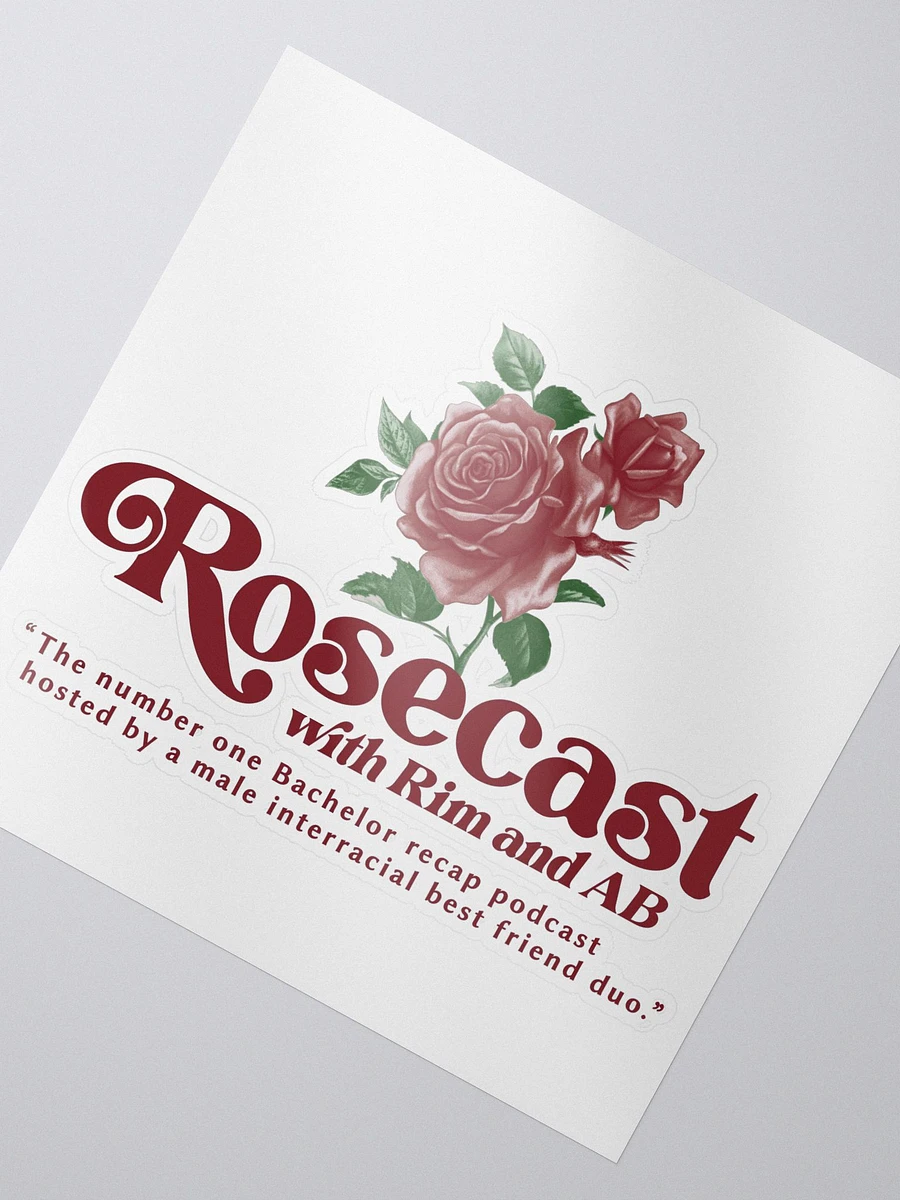 Retro Rose Sticker product image (2)
