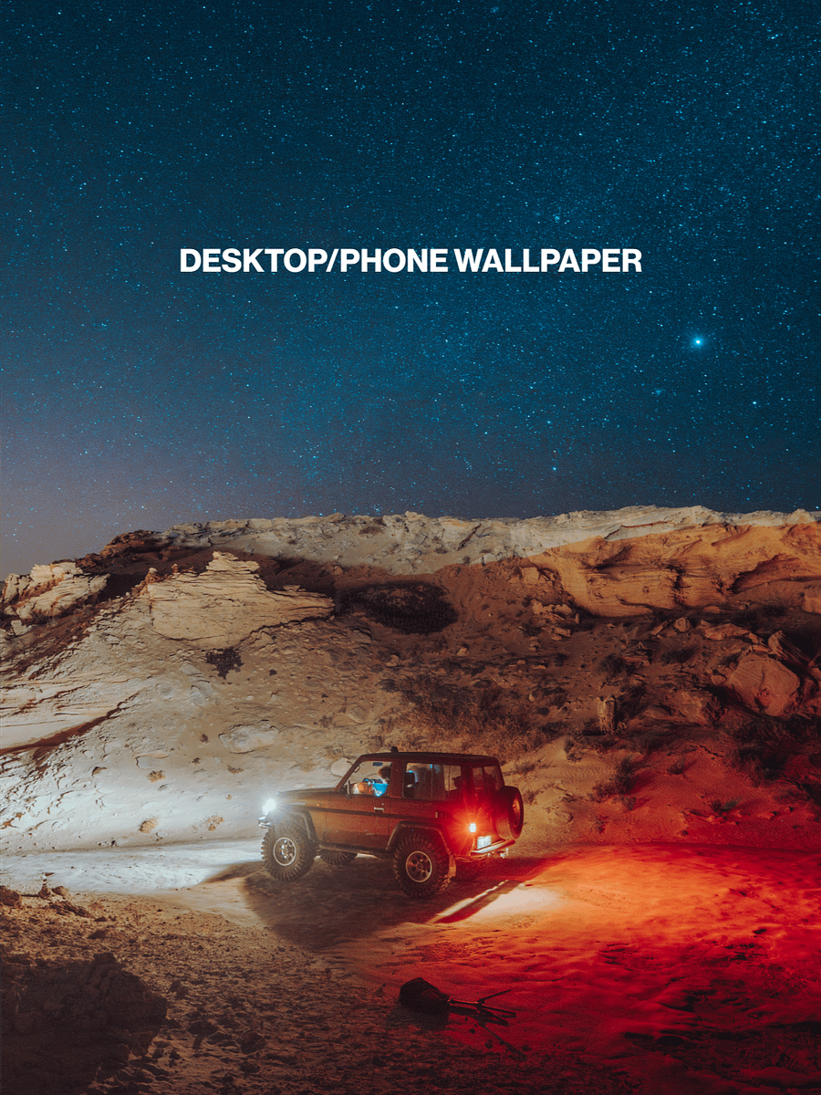 Under the Stars: Phone/Desktop Wallpaper product image (1)