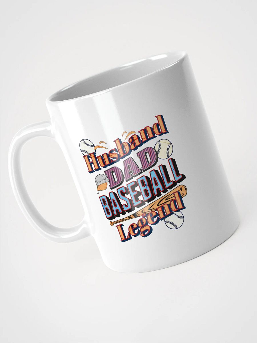 Husband Dad Baseball Legend Mug product image (2)