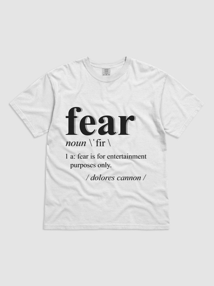 FEAR IS FOR ENTERTAINMENT PURPOSES ONLY product image (1)