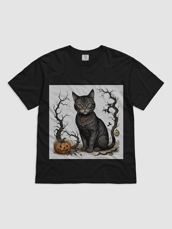 Mystical Feline Halloween T-Shirt product image (1)