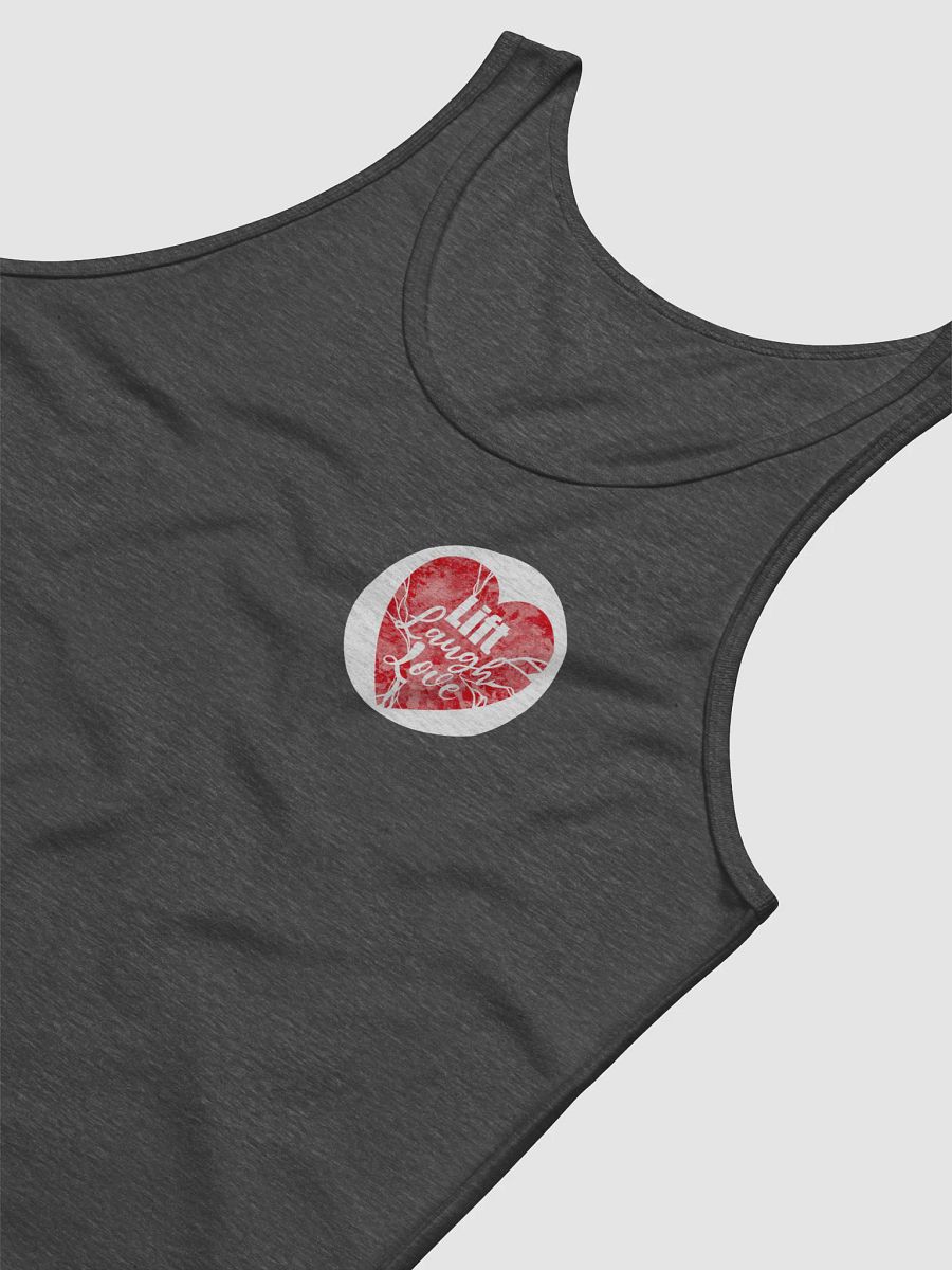 Lift Laugh Love Red Heartbreak Tank Top product image (48)