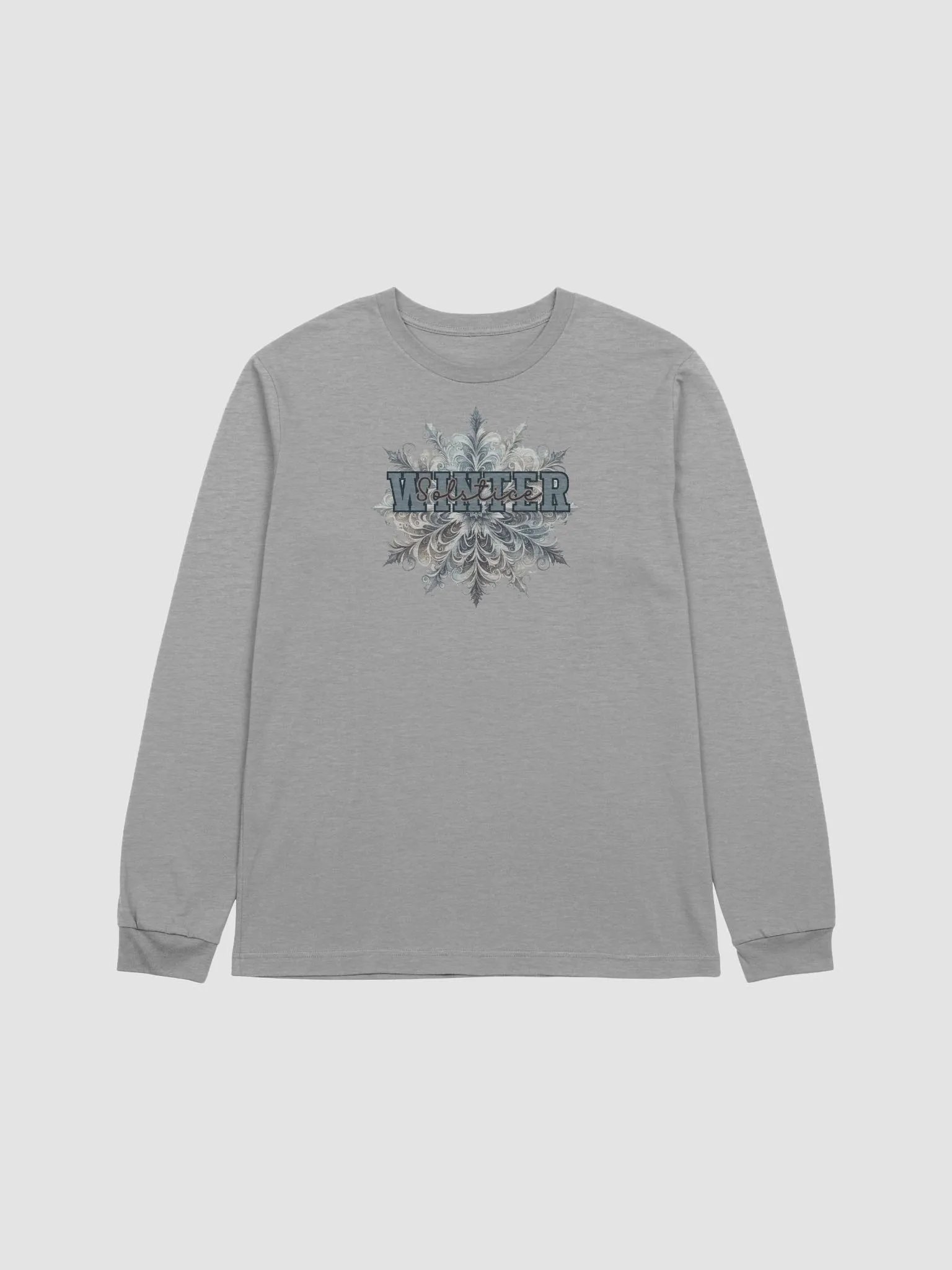 Winter Solstice Snowflake Long Sleeve Tee product image (1)