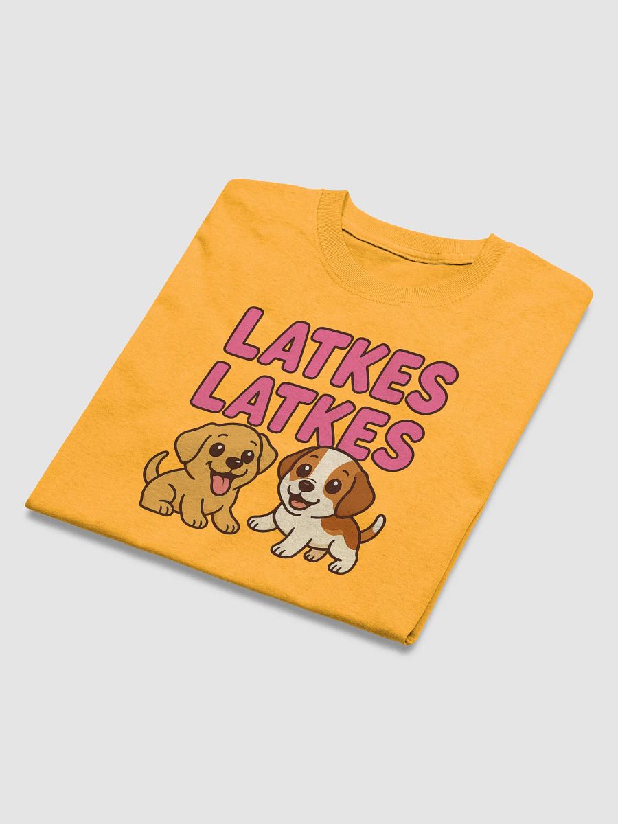 Latkes Latkes T-Shirt (Adult Size) product image (3)